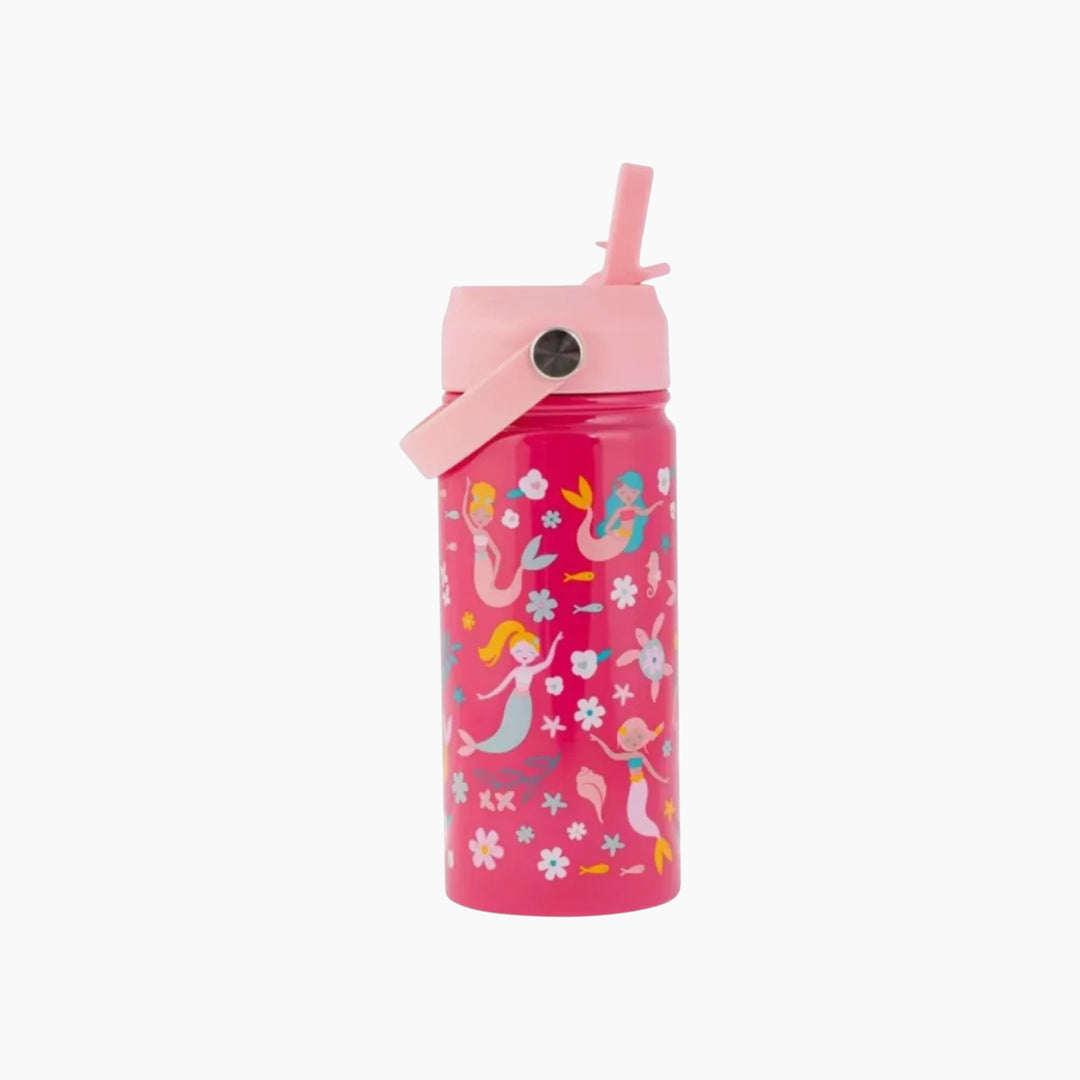 Stephen Joseph Insulated Stainless Steel Bottle With Handle