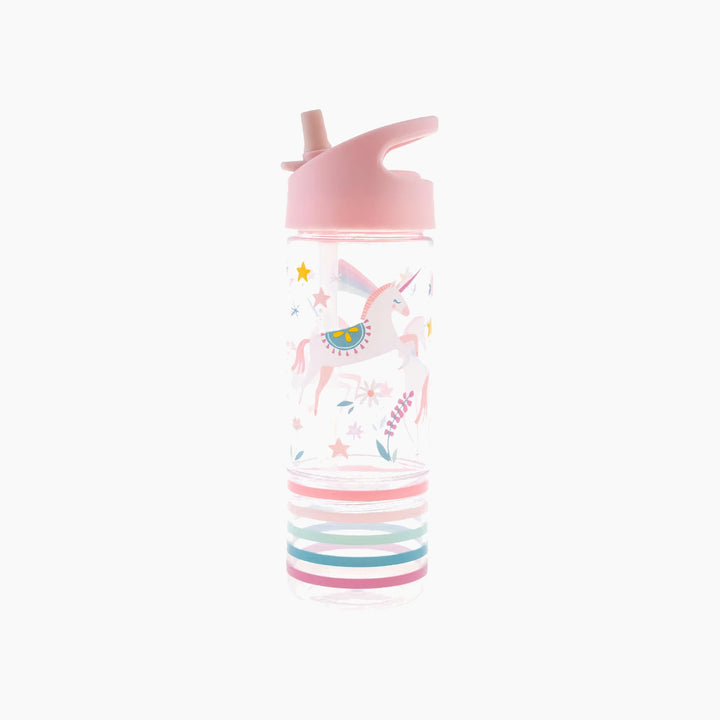 Stephen Joseph Flip Top Bottles With Snack Container Water Bottles