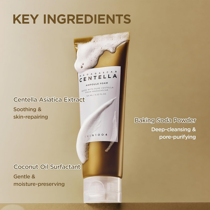 SKIN1004 Madagascar Centella Ampoule Foam Cleanser