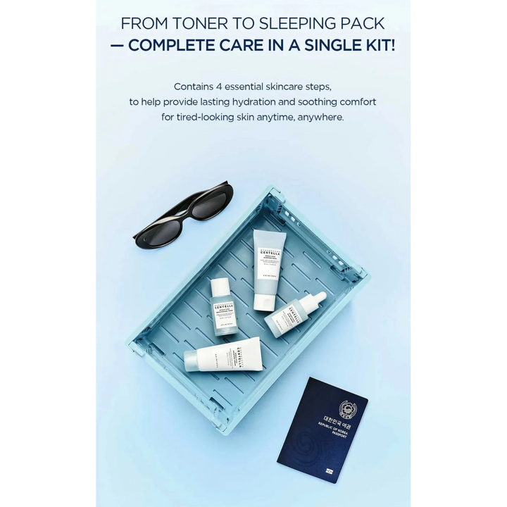 SKIN1004 Madagascar Centella Hyalu-Cica Skincare Travel Kit