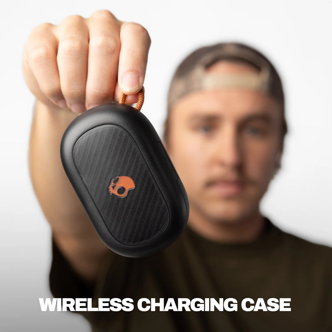 Skullcandy Push ANC active earbuds with secure ear hangers