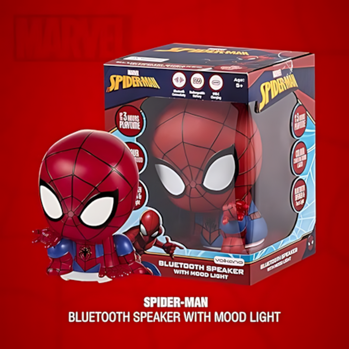 Smd 3D Touch Light With Bluetooth Speaker Spider-Man