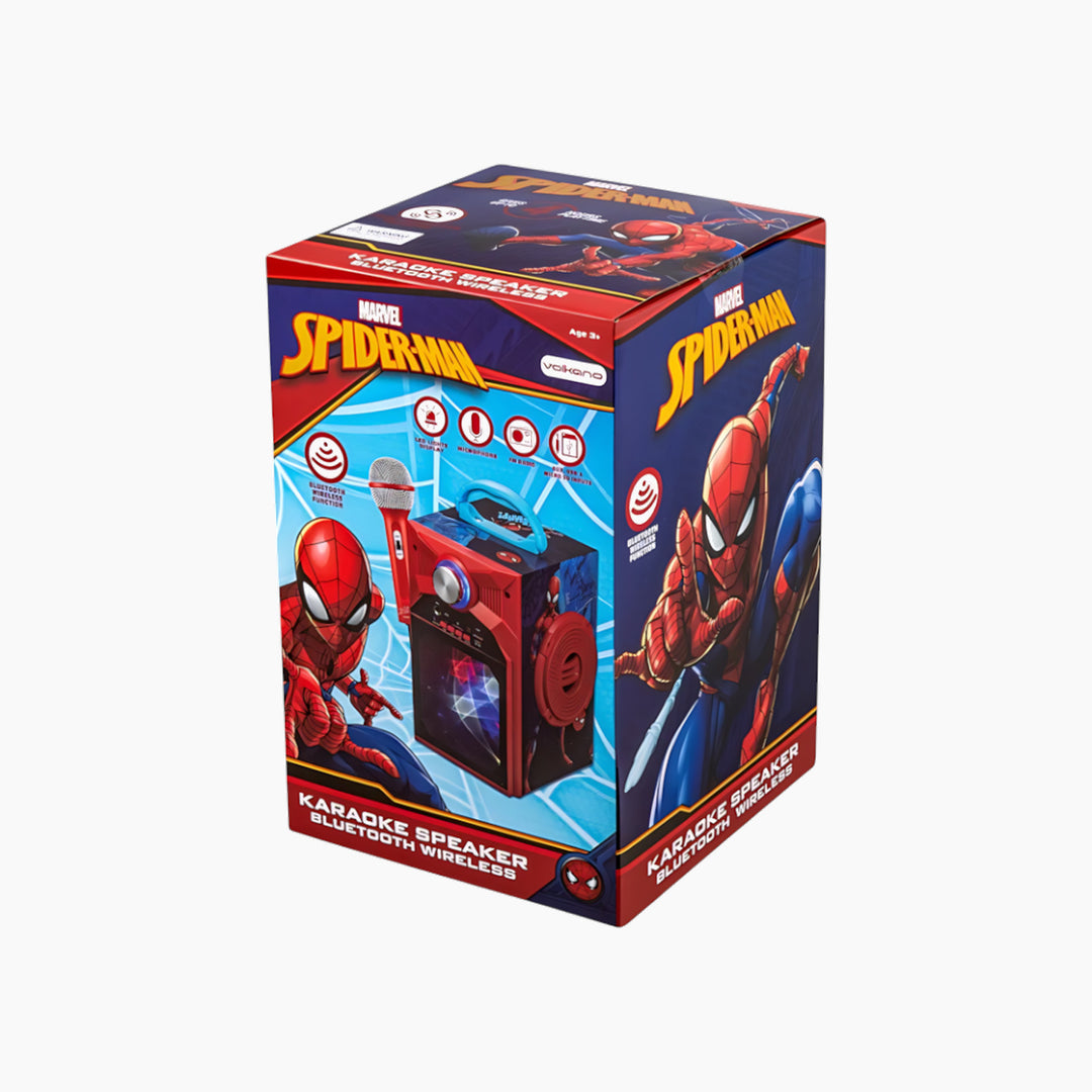 Smd Spider-Man Galaxy Led Starskaraoke Machine