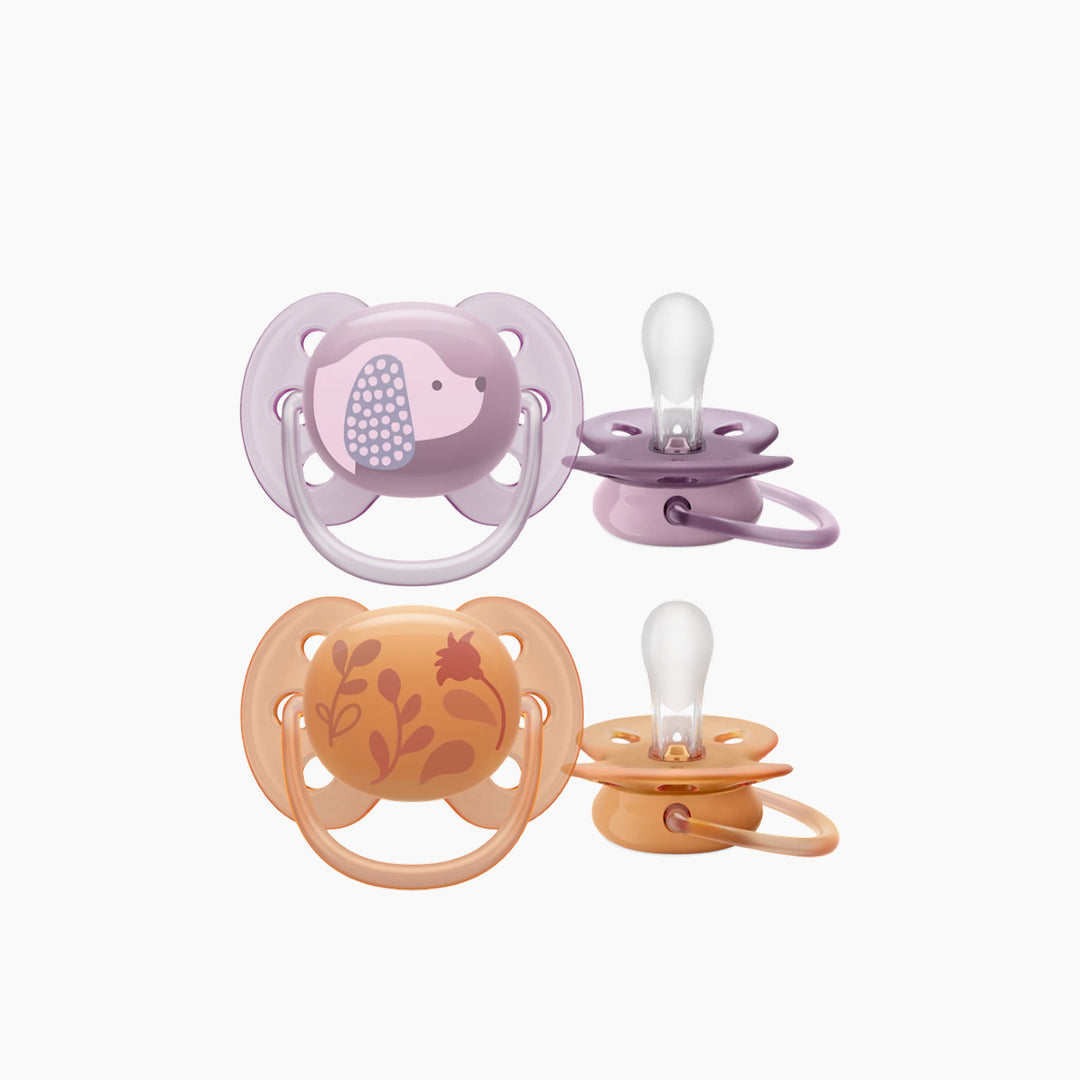 Philips Avent Ultra Soft Soother (6-18 Months) 2 Pack