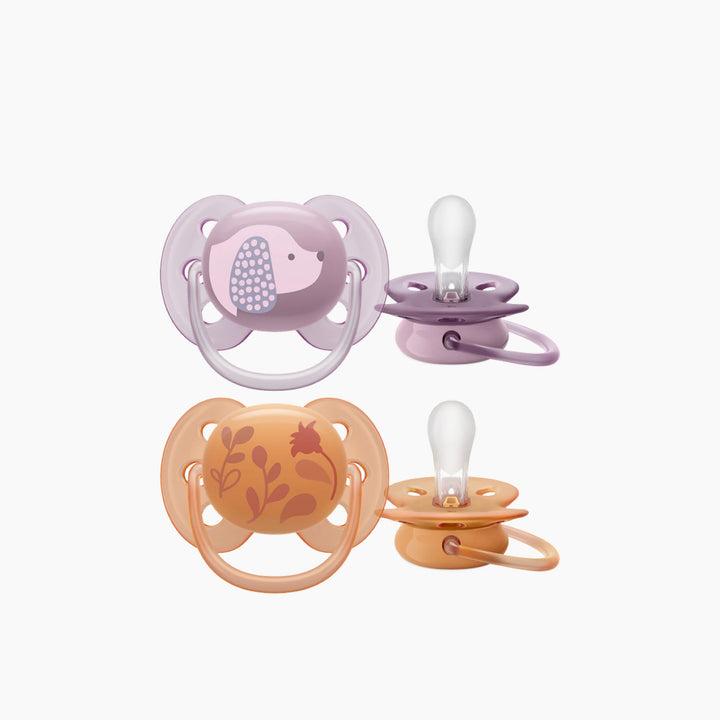 Philips Avent Ultra Soft Soother (6-18 Months) 2 Pack