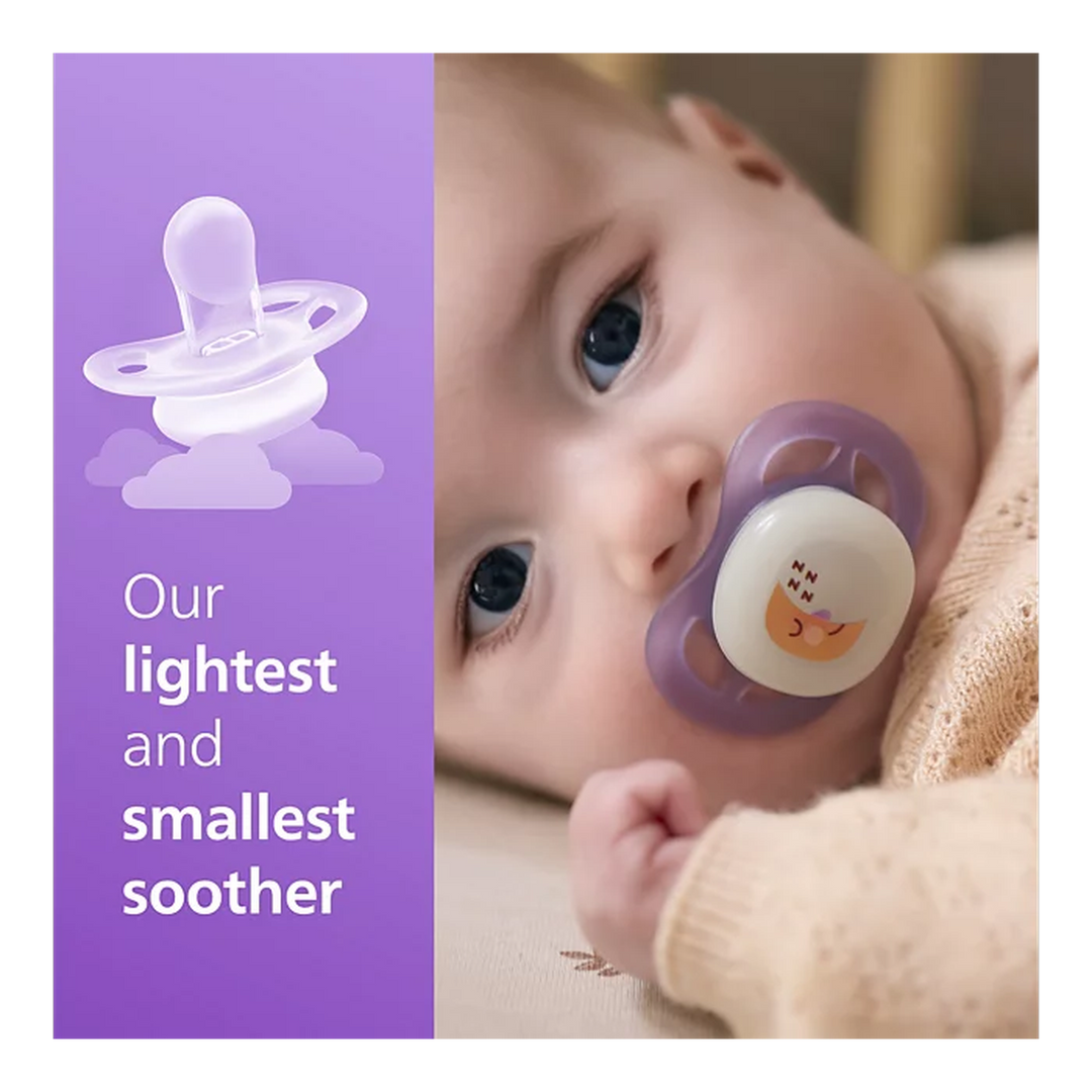 Philips Avent Ultra Air Night Soother 2 Pack