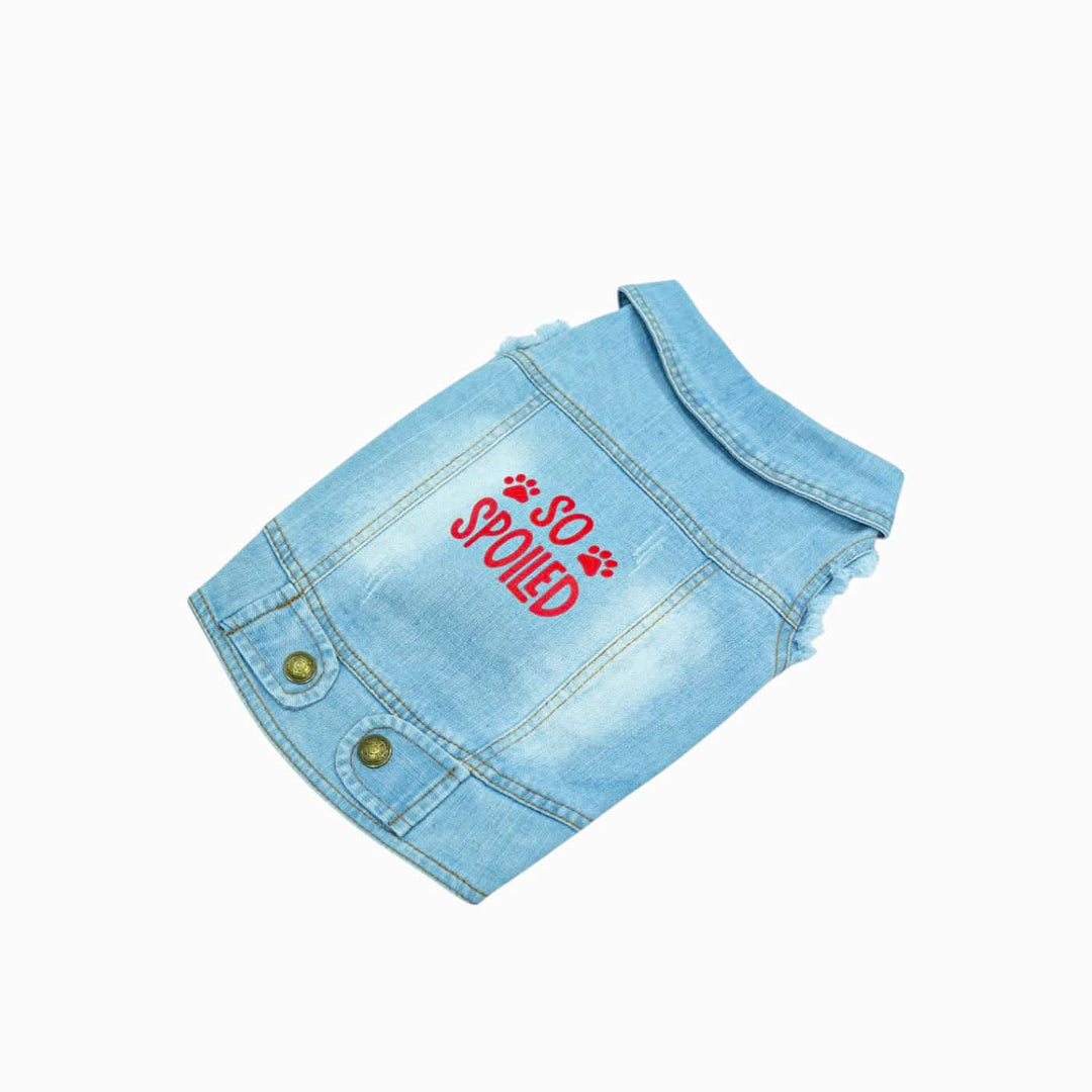 Best Buddies Dog Jeans Jacket - HUNA