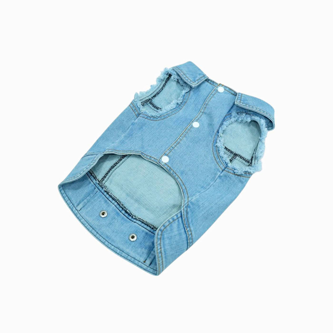 Best Buddies Dog Jeans Jacket - HUNA
