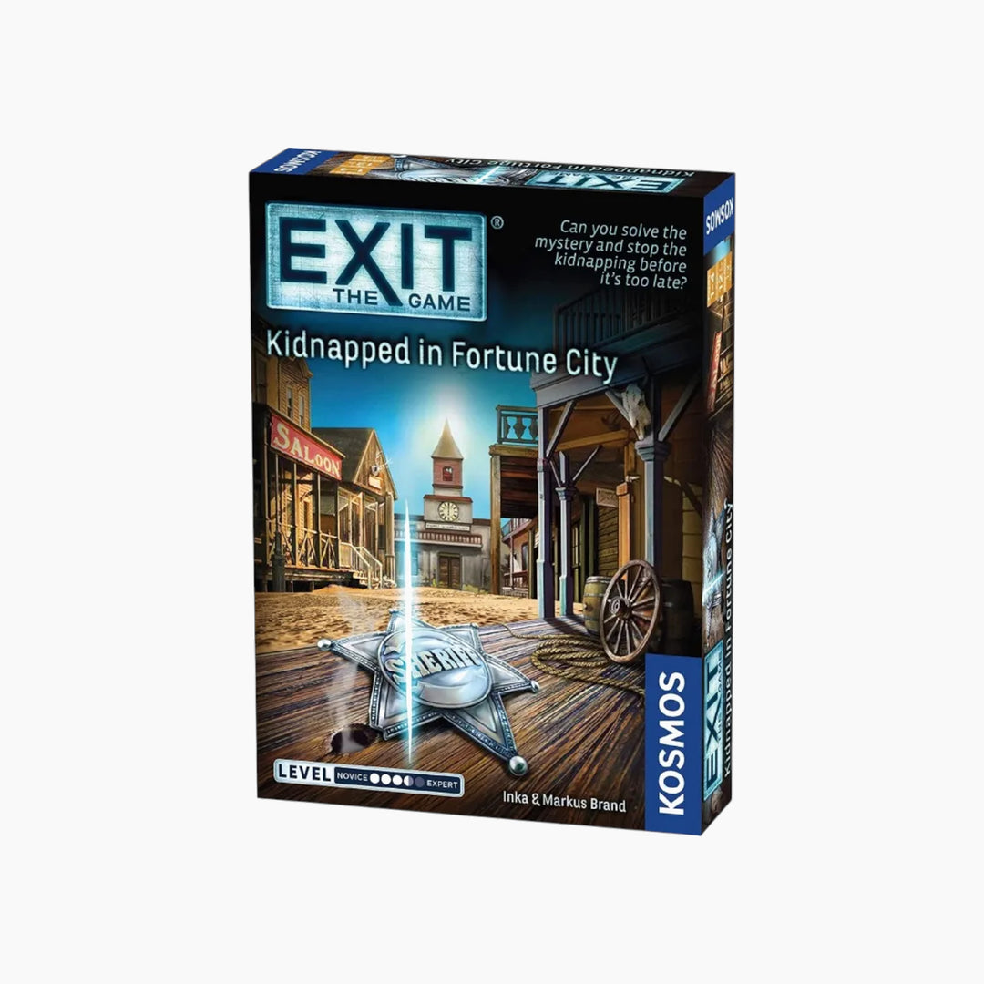 Kosmos Exit: Kidnapped In Fortune City escape room board game