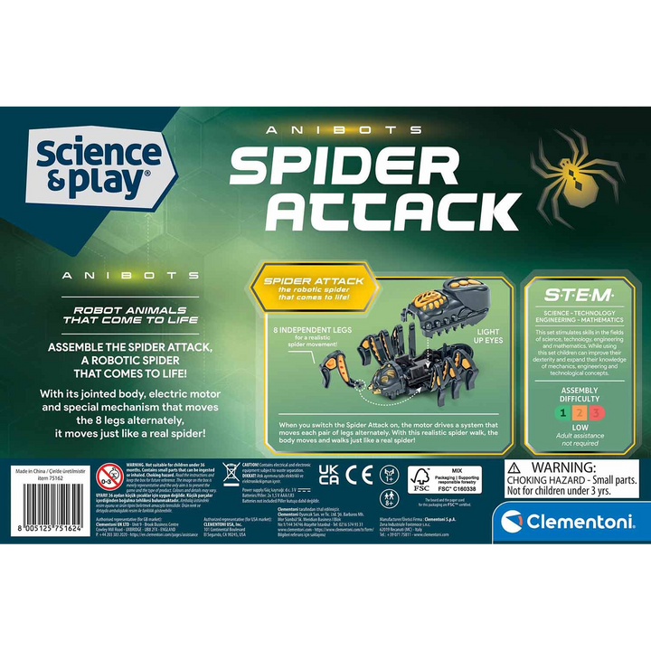 Clementoni Spider Robot (USA)