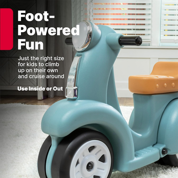 Step 2 Ride Along Scooter Aqua