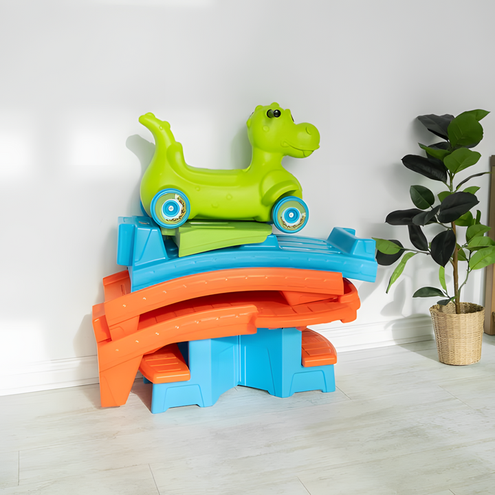 Step 2  Dino Dash Up &amp; Down Roller Coaster