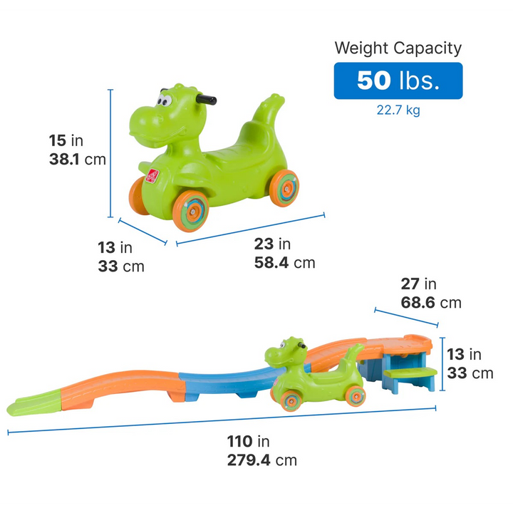 Step 2  Dino Dash Up &amp; Down Roller Coaster