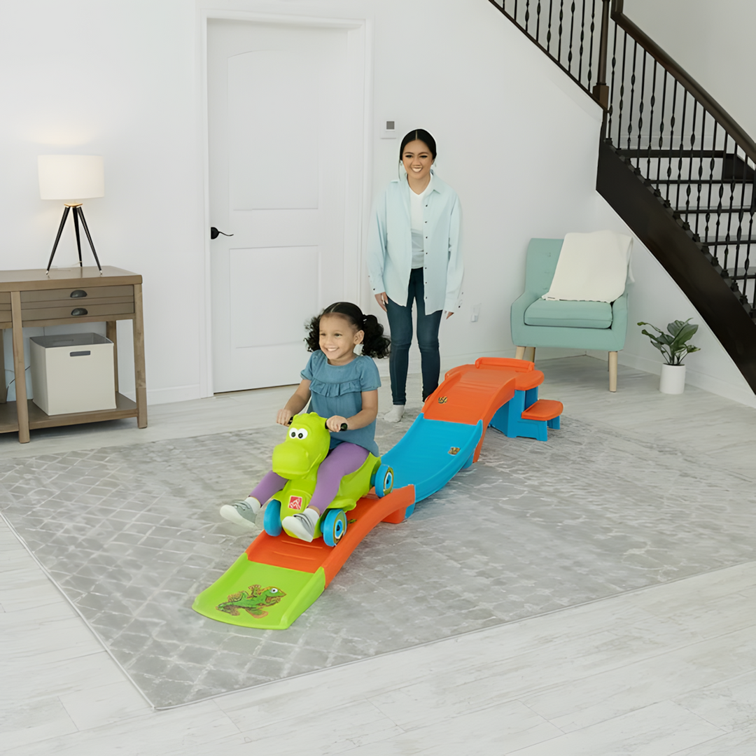 Step 2  Dino Dash Up &amp; Down Roller Coaster
