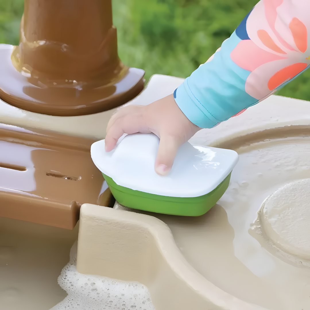 Step 2  Naturally Playful Splashway Canal