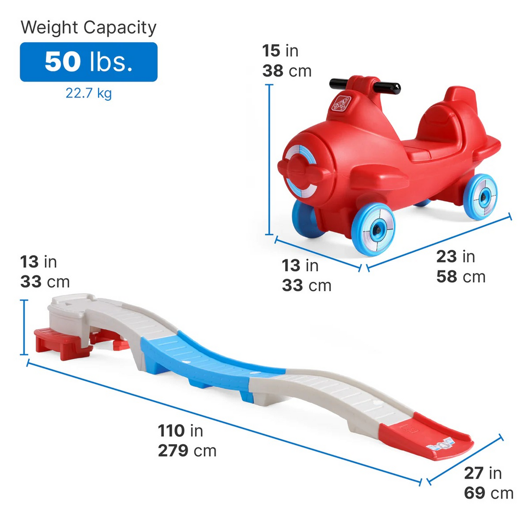 Step 2  Sky Rider Up &amp; Down Roller Coaster