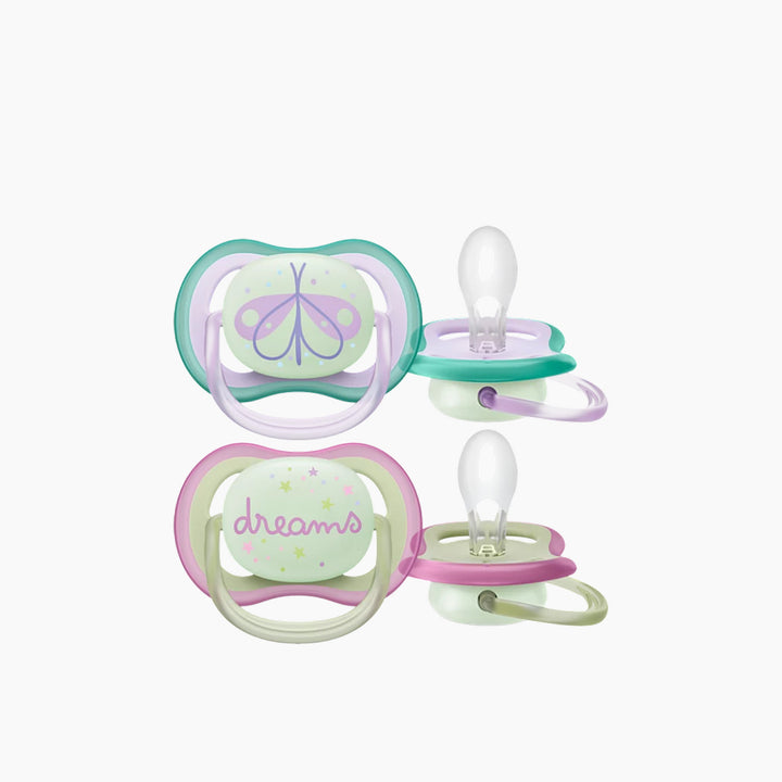 Philips Avent Ultra Air Night Soother (0-6 Months)