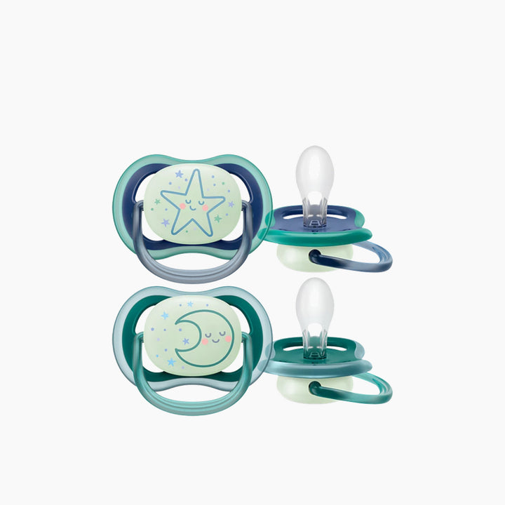 Philips Avent Ultra Air Night Soother (6-18 Month) 2 Pack