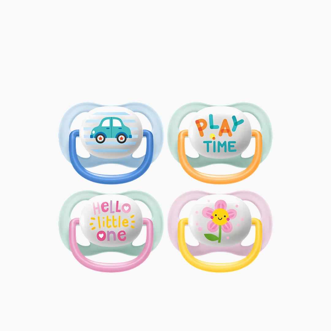Philips Avent Ultra Air Soother Collection Animal Designs