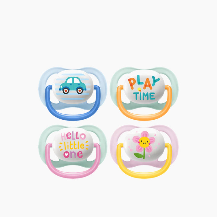 Philips Avent Ultra Air Soother Collection Animal Designs
