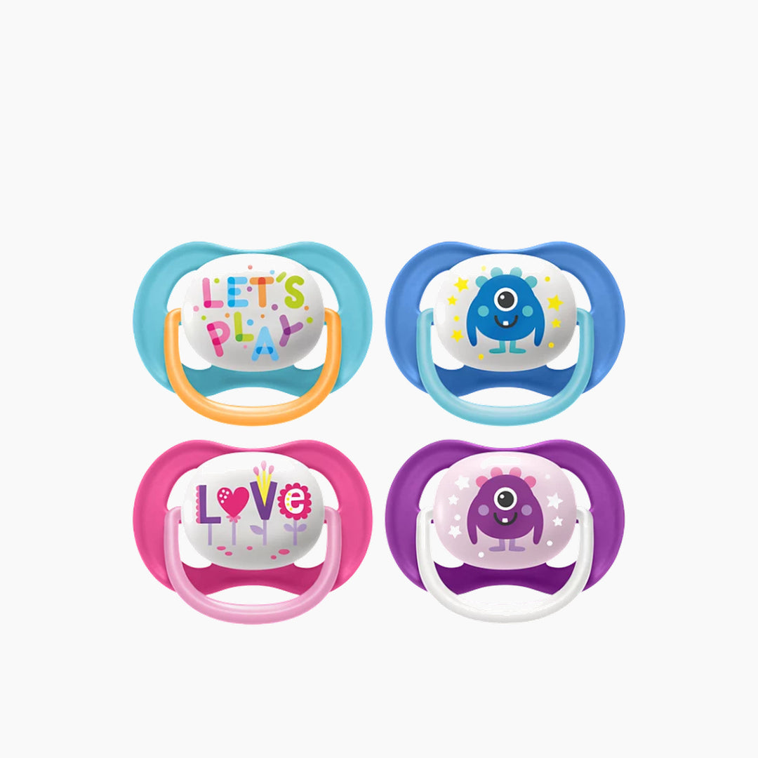 Philips Avent Ultra Air Soother Collection Animal Designs