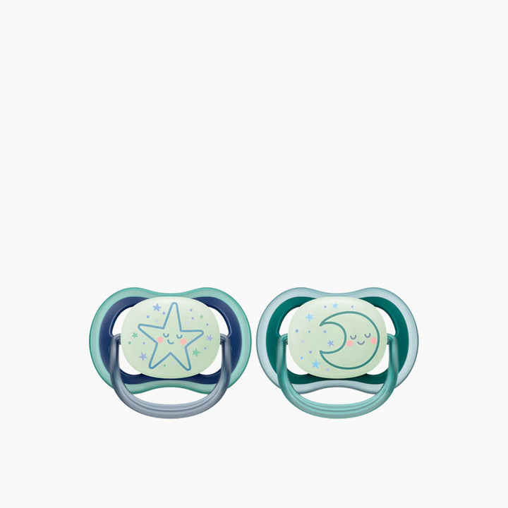 Philips Avent Ultra Air Night Soother (6-18 Month) 2 Pack