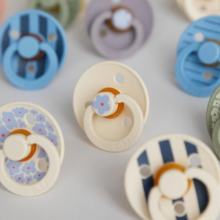 Bibs Studio Colour Pacifiers 2 Pack Jasmine