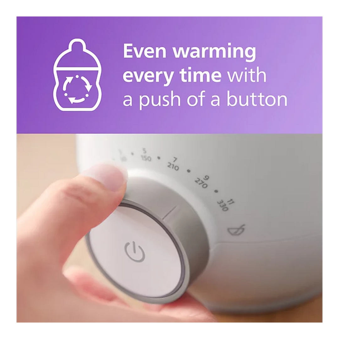 Philips Avent fast bottle warmer for quick and even warming