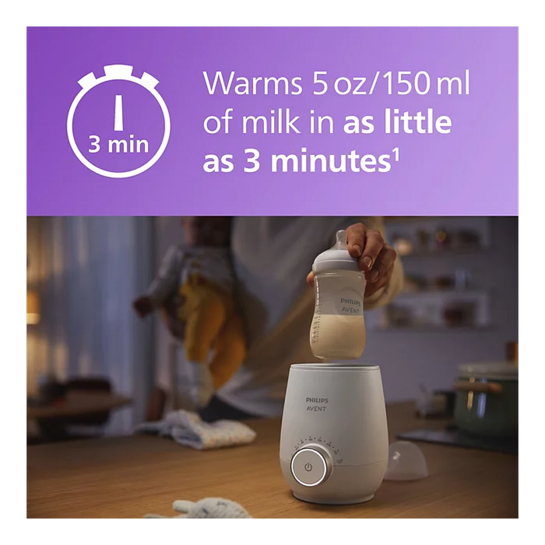 Philips Avent fast bottle warmer for warming milk and food