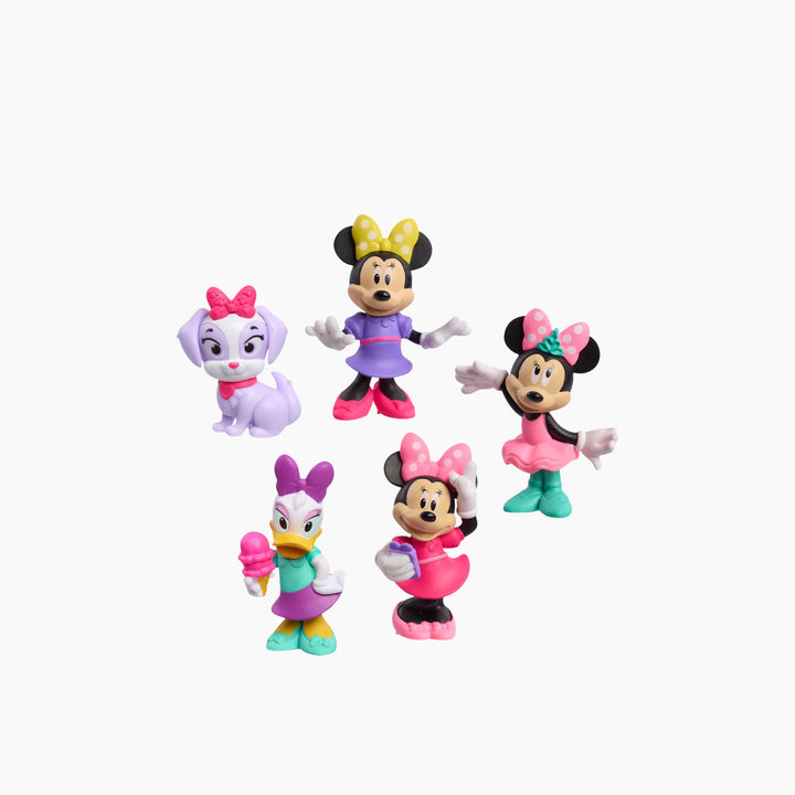 Sup - Mini Mouse 5 Pack Figures Deluxe Packaging
