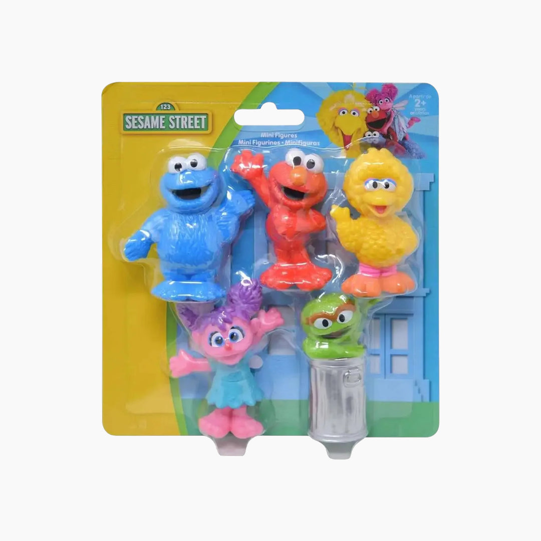 Sup - Sesame Street 5 Pack Mini Figure Set