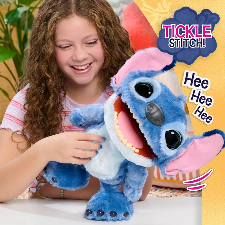 Just Play Ultimate Stitch interactive plush toy with 100+ sound and motion combinations