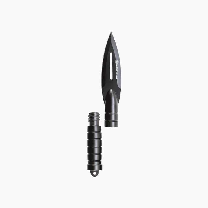 Smith &amp; Wesson spear fixed blade knife with glass-filled nylon handle