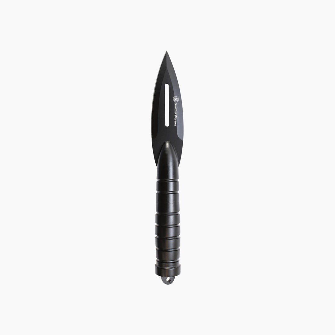 Smith &amp; Wesson spear fixed blade knife with glass-filled nylon handle