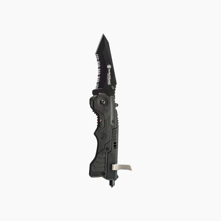 Smith &amp; Wesson 1St Response M.A.G.I.C. Assisted Opening Liner Lock Folding
Knife &amp; Rescue Tool