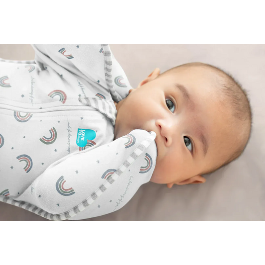 Love To Dream Swaddle Up™ Original 1.0 Tog أبيض حديثي الولادة