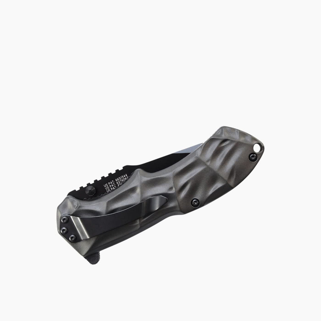 Smith &amp; Wesson Black Opstanto Serrated Knife - HUNA