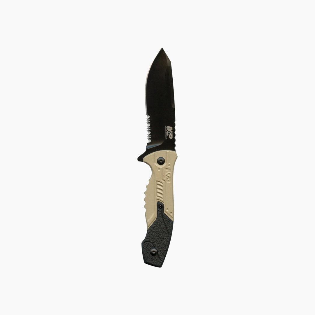 Smith &amp; Wesson M&amp;P Swmpf2Cs Full Tang Fixed Blade - HUNA