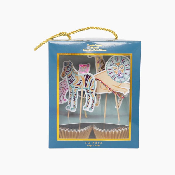 Ma Fete Safari Cupcake Toppers