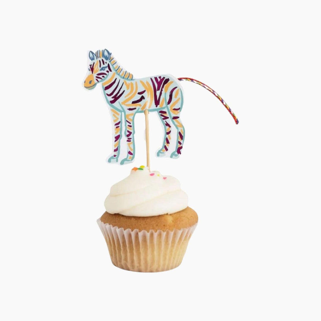 Ma Fete Safari Cupcake Toppers - Set of 16