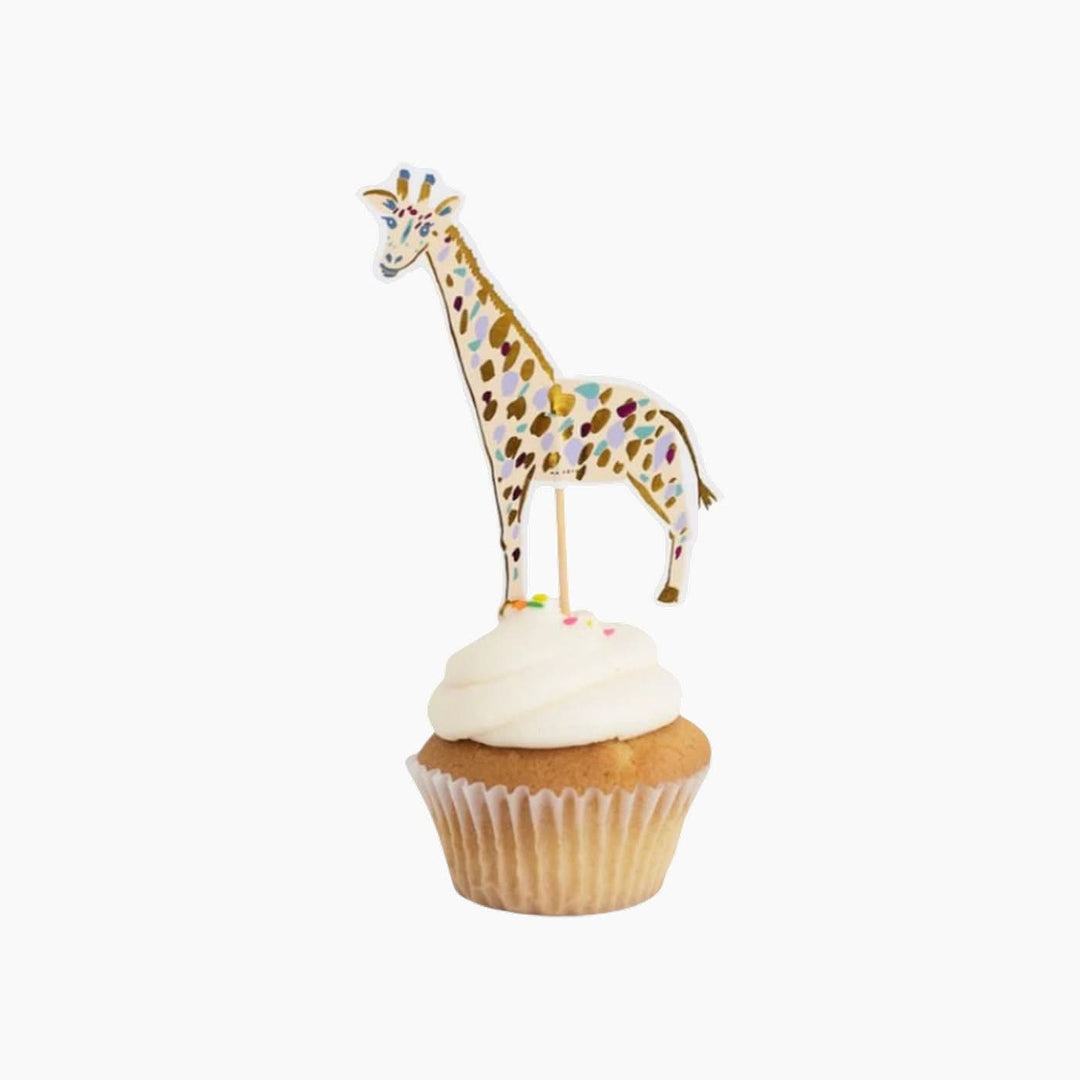 Ma Fete Safari Cupcake Toppers - Set of 16