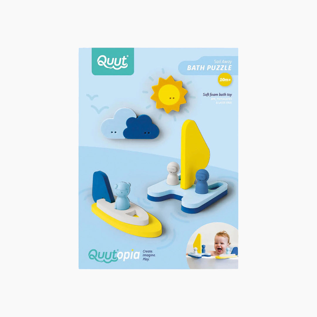 Quut Sail Away Bath Puzzle