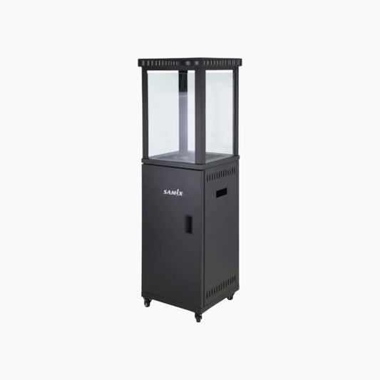 Samix Outdoor Patio Gas Heater Black