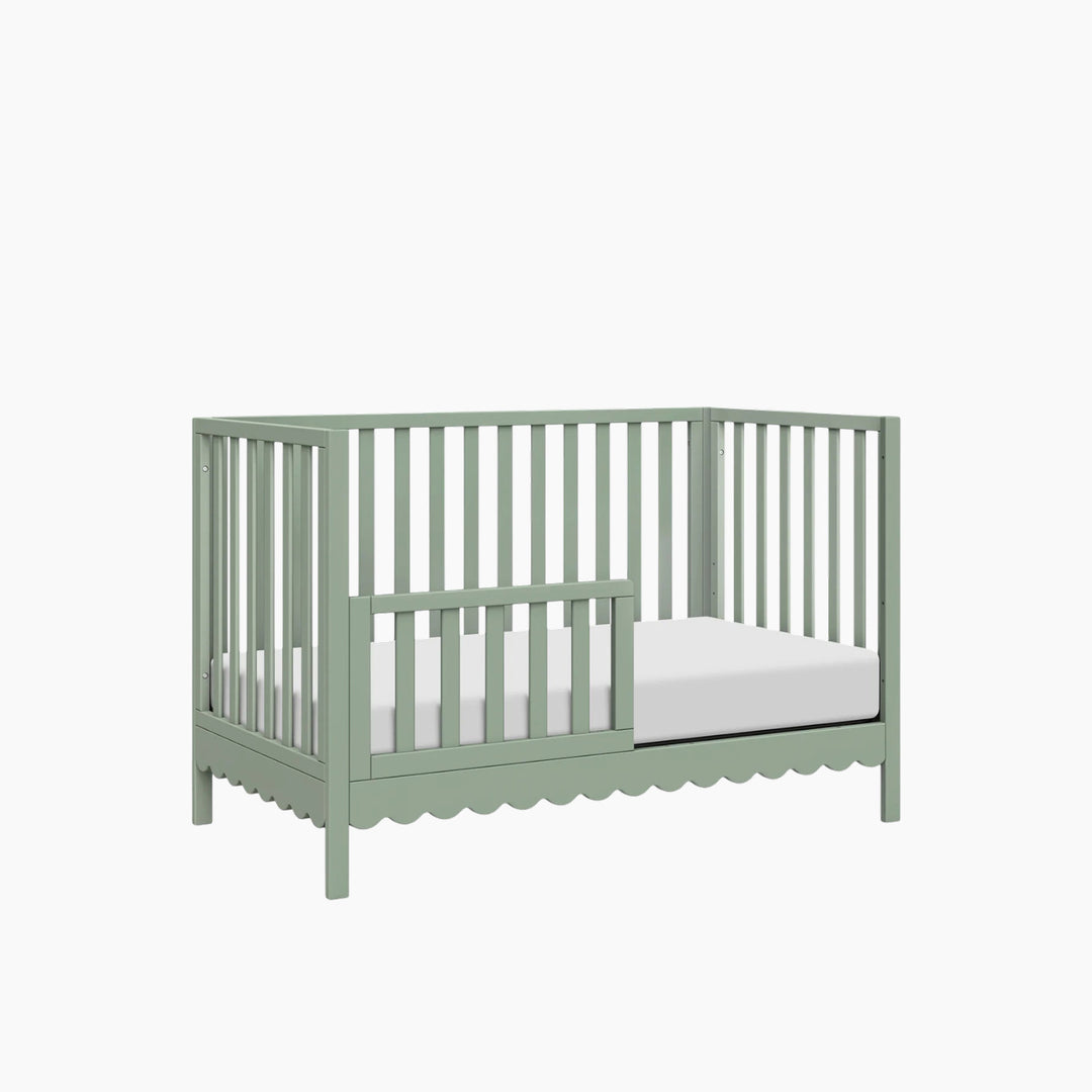 Davinci Sammy Scallop 4-in-1 Convertible Crib with scallop detailing