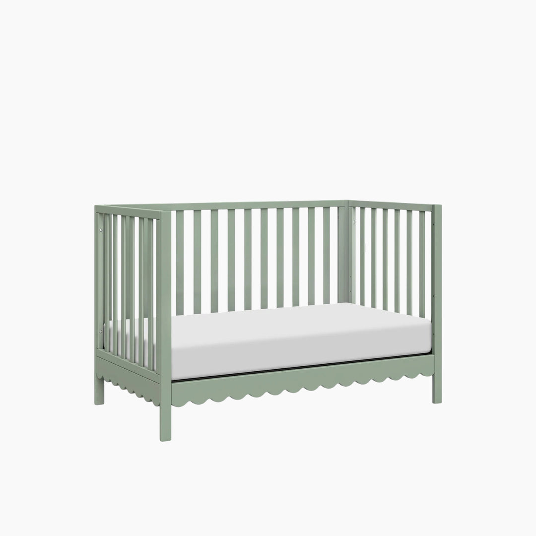 Davinci Sammy Scallop 4-in-1 Convertible Crib with scallop detailing