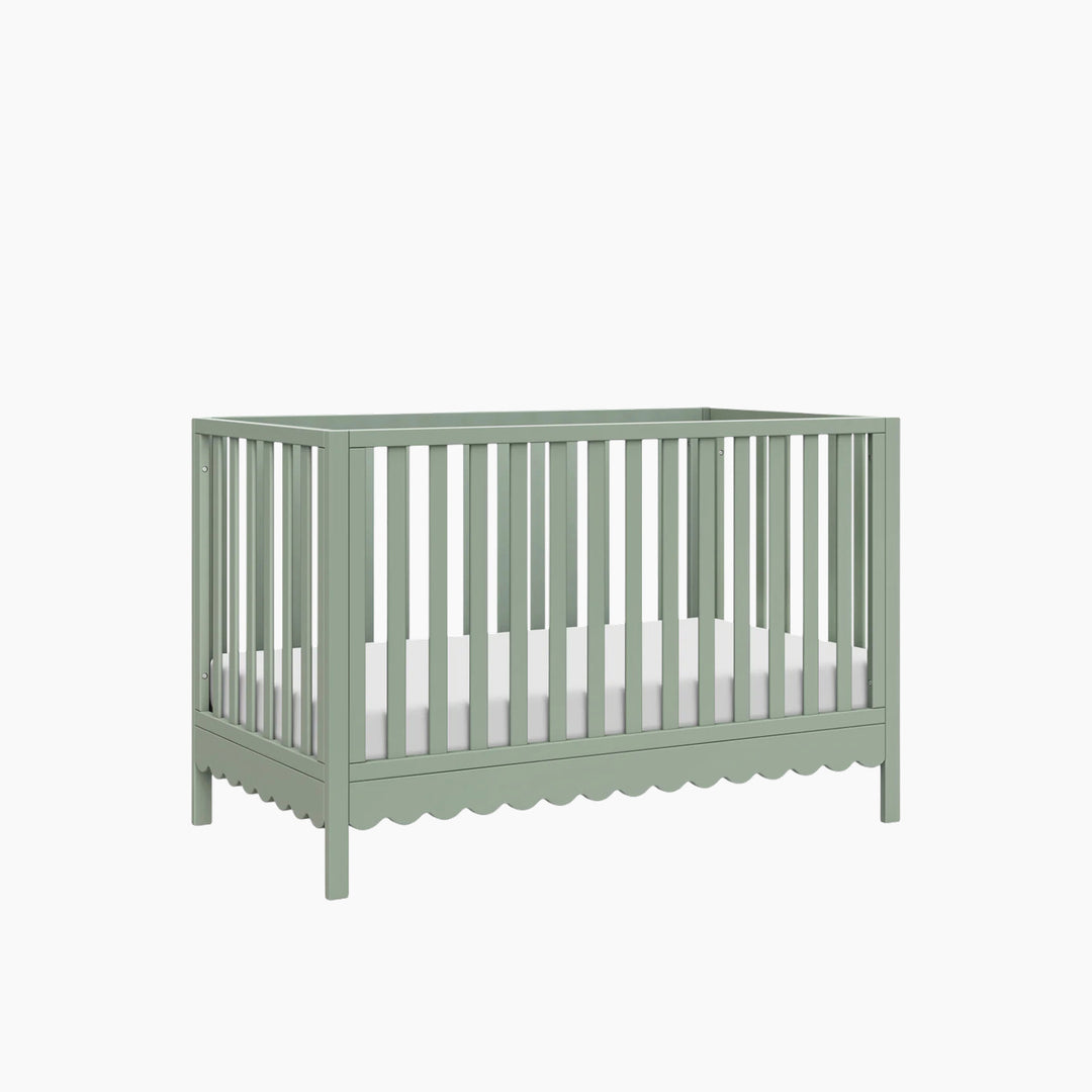 Davinci Sammy Scallop 4-in-1 Convertible Crib with scallop detailing