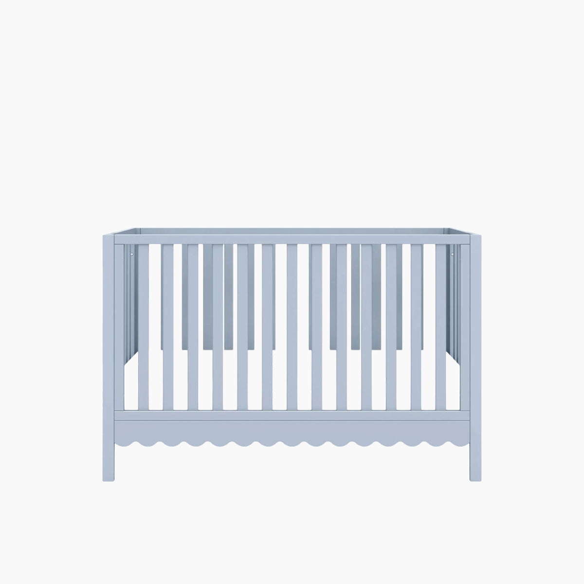 Davinci Sammy Scallop 4-in-1 convertible crib in powder blue