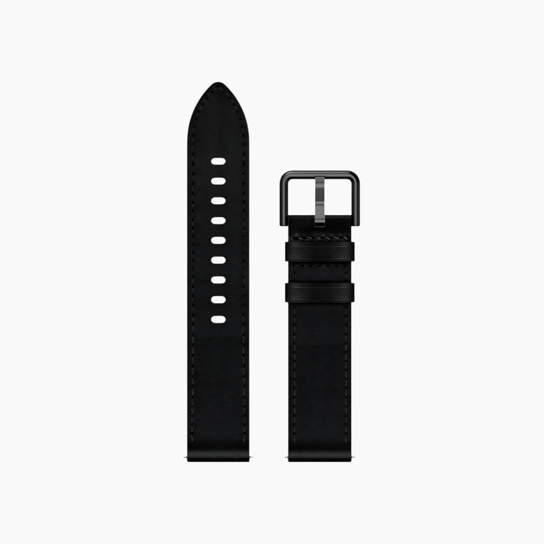 Samsung Metal Button Switch Leather Watch Band