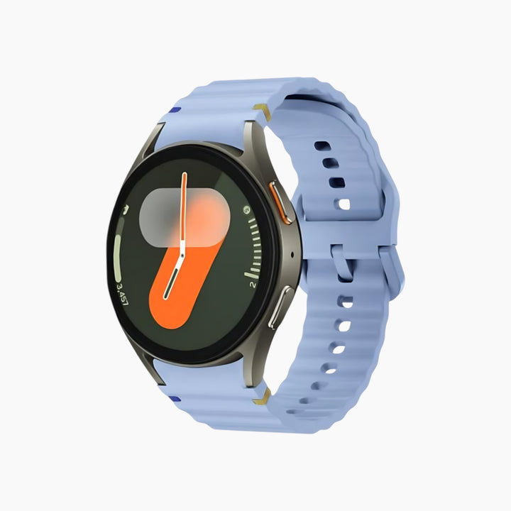 Samsung Wave Pattern Stitched Silicone Watch Band