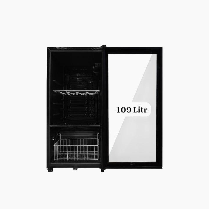 Sayona Glass Door Fridge 109L